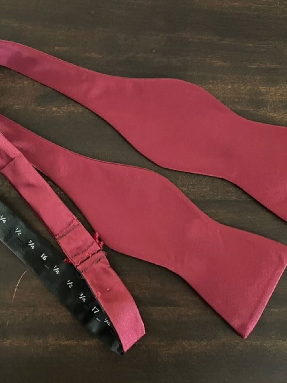 Bow Tie Tuesday SOLID RED Bowtie Adjustable